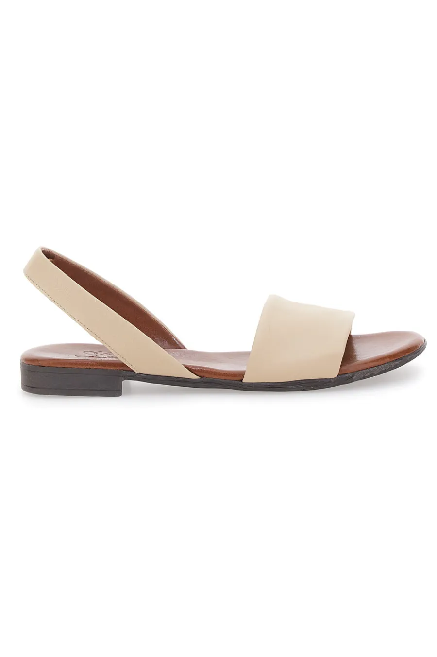 Sandali Bassi Flat Sand In Pelle 225140-PITTARELLO LOOK New