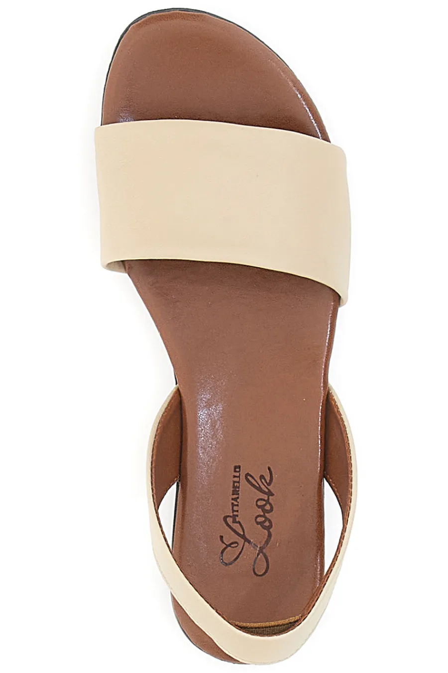 Sandali Bassi Flat Sand In Pelle 225140-PITTARELLO LOOK New