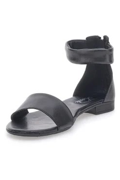 Sandali Bassi Neri con Cinturino alla Caviglia 225495-PITTARELLO LOOK Clearance