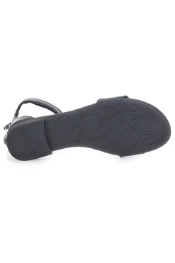 Sandali Bassi Neri con Cinturino alla Caviglia 225495-PITTARELLO LOOK Clearance