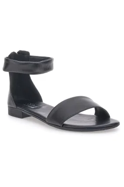 Sandali Bassi Neri con Cinturino alla Caviglia 225495-PITTARELLO LOOK Clearance