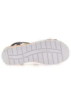 Sandali bassi neri con strass LR253420-MIO TEMPO Hot