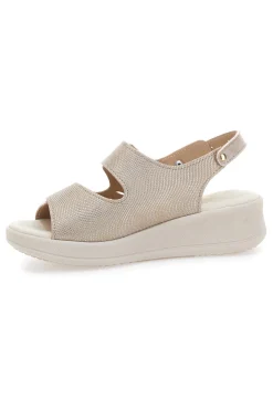Sandali Beige Con Cinturino Slingback 542292-MIO TEMPO Sale