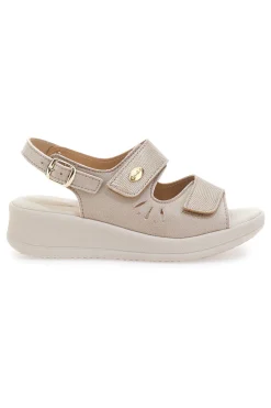 Sandali Beige Con Cinturino Slingback 542292-MIO TEMPO Sale
