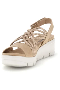 Sandali con fasce intrecciate e velcro The 24001A-FIRST ACTIVE Best