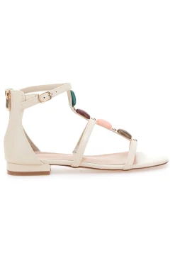 Sandali con Pietre Colorate 695-MON DIEU Outlet