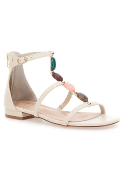Sandali con Pietre Colorate 695-MON DIEU Outlet