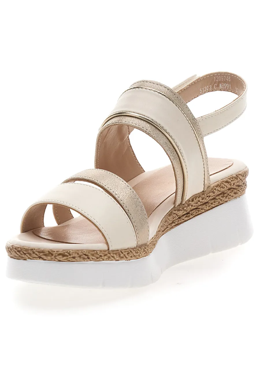 Sandali Beige Con Platform 51303-MARIELLA BURANI Discount
