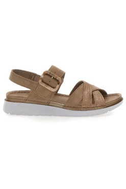 Sandali beige con sottopiede comfort In Blu 47CN-INBLU Best