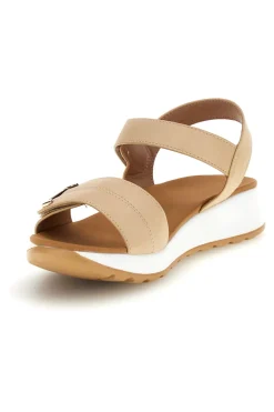 Sandali con strappi in velcro suola comfort Bza242387a-PLOCADI Clearance