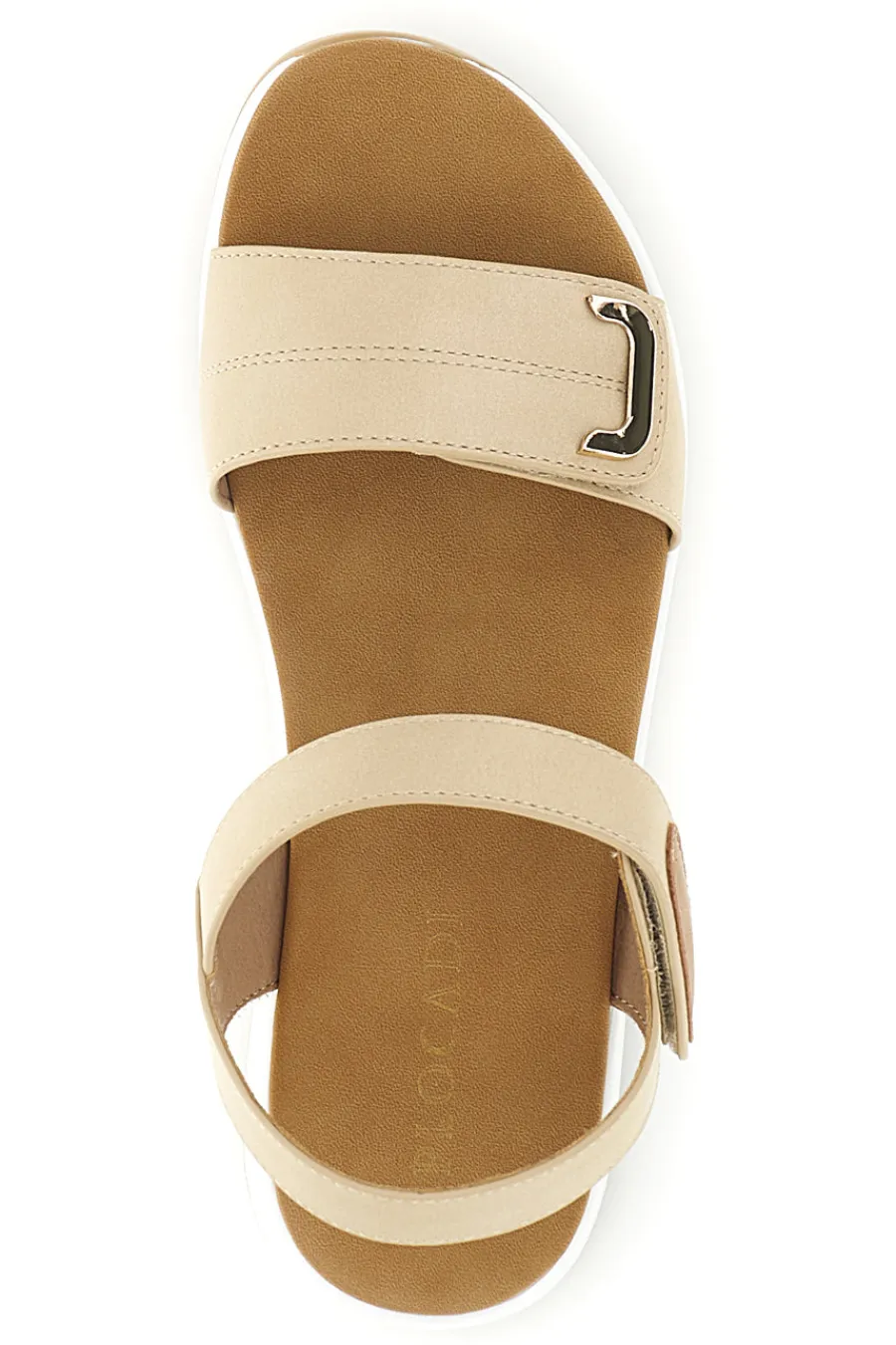 Sandali con strappi in velcro suola comfort Bza242387a-PLOCADI Clearance