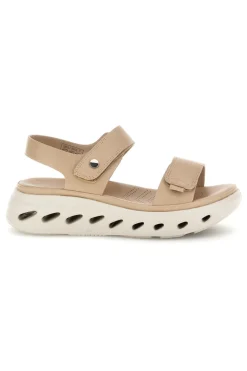 Sandali con strappi in velcro suola comfort G88382-PLOCADI Outlet