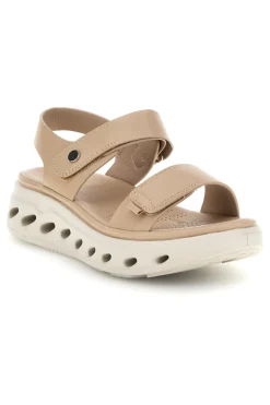 Sandali con strappi in velcro suola comfort G88382-PLOCADI Outlet