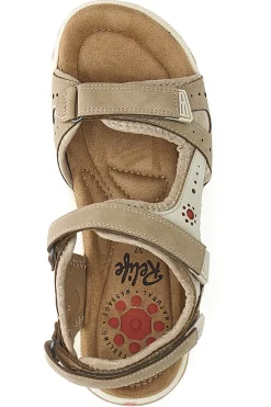 Sandali beige con strappi 68872570701-RELIFE