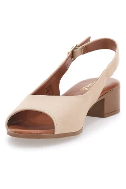 Sandali con Tacco a Blocco e Tomaia in Pelle 243065-PITTARELLO LOOK Sale