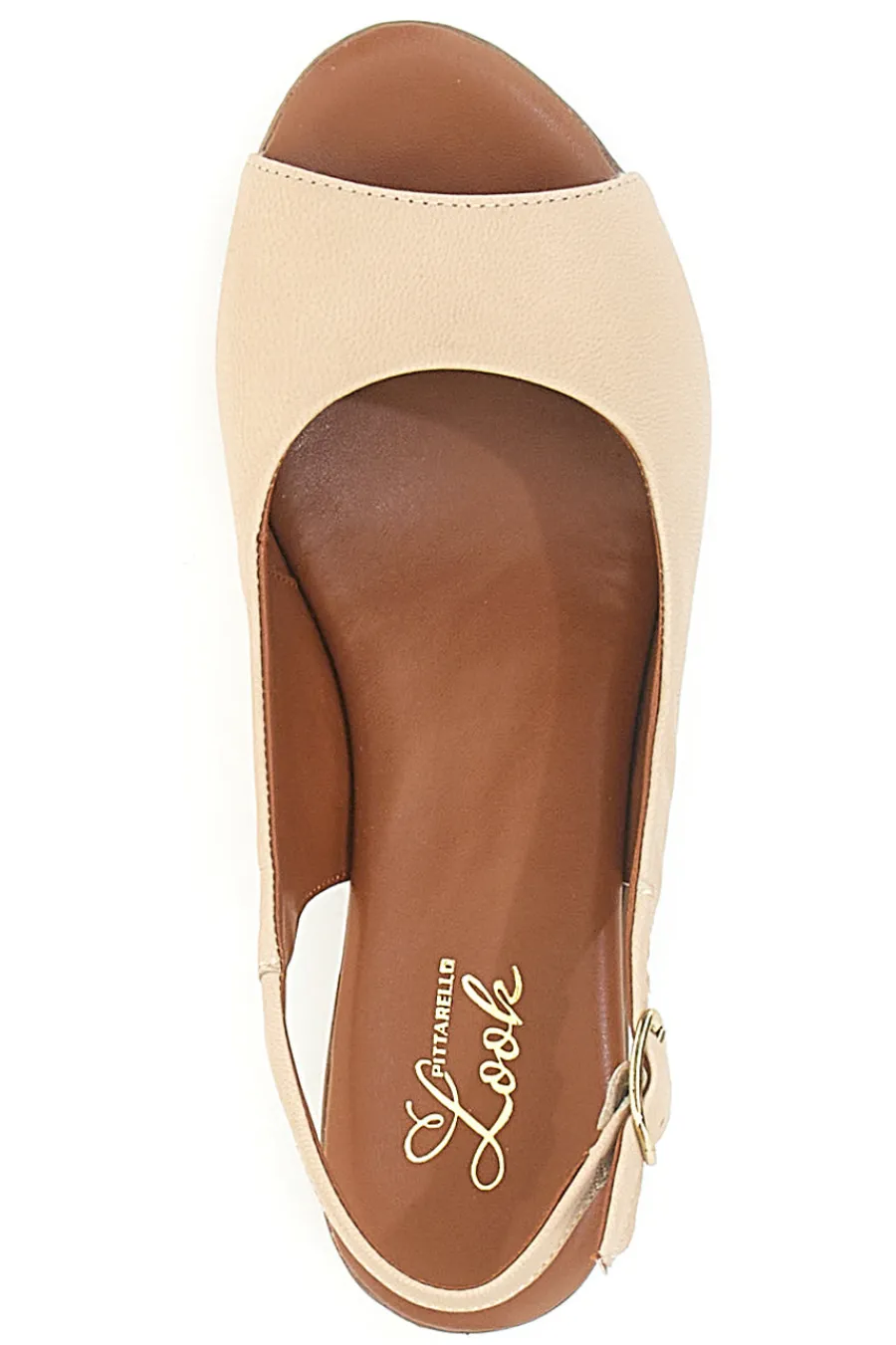 Sandali con Tacco a Blocco e Tomaia in Pelle 243065-PITTARELLO LOOK Sale