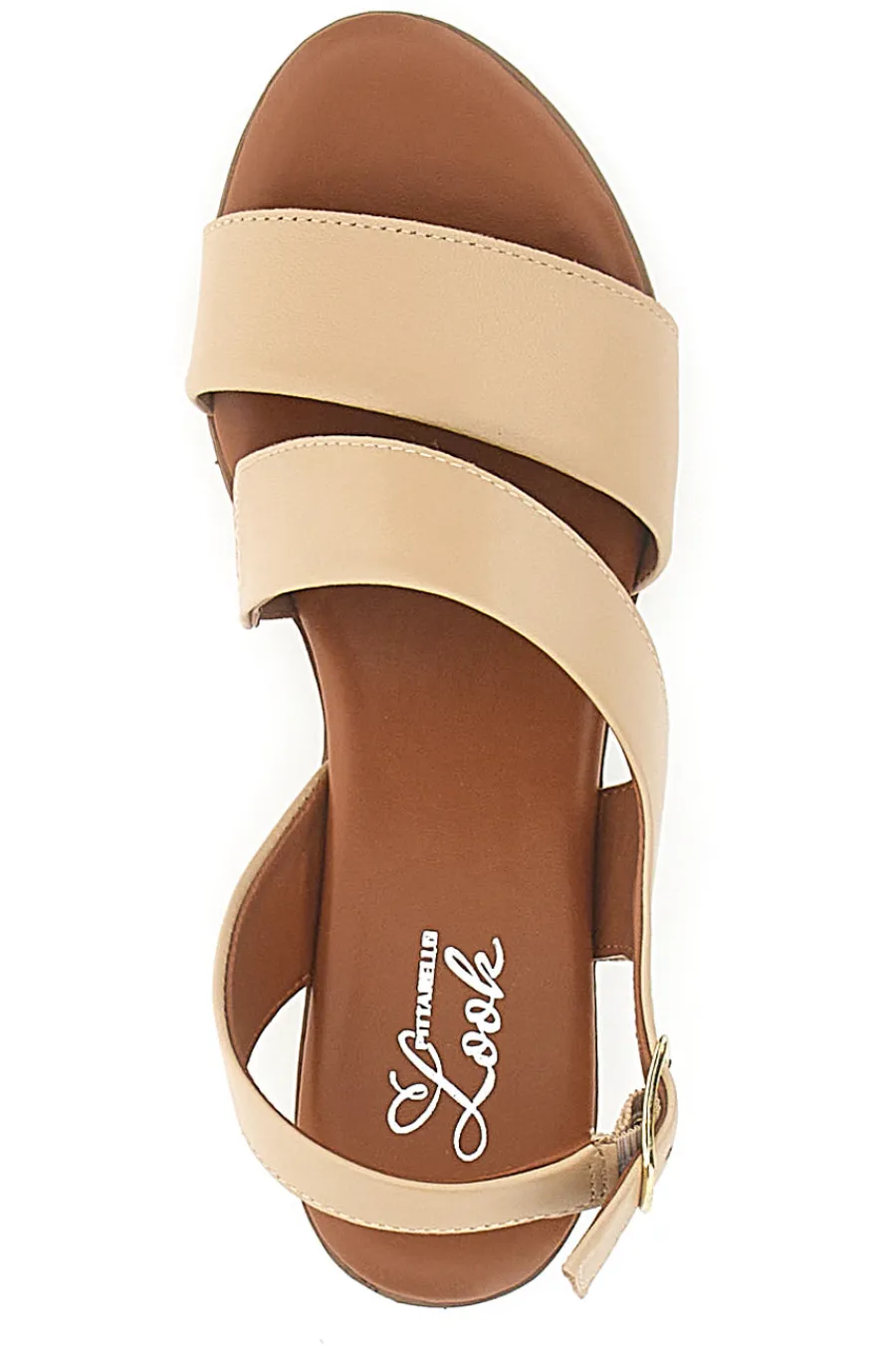 Sandali con Tacco Basso e Tomaia in Pelle 243080-PITTARELLO LOOK New