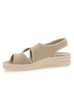 Sandali con Tomaia in Vera Pelle 721-BIO UP Clearance