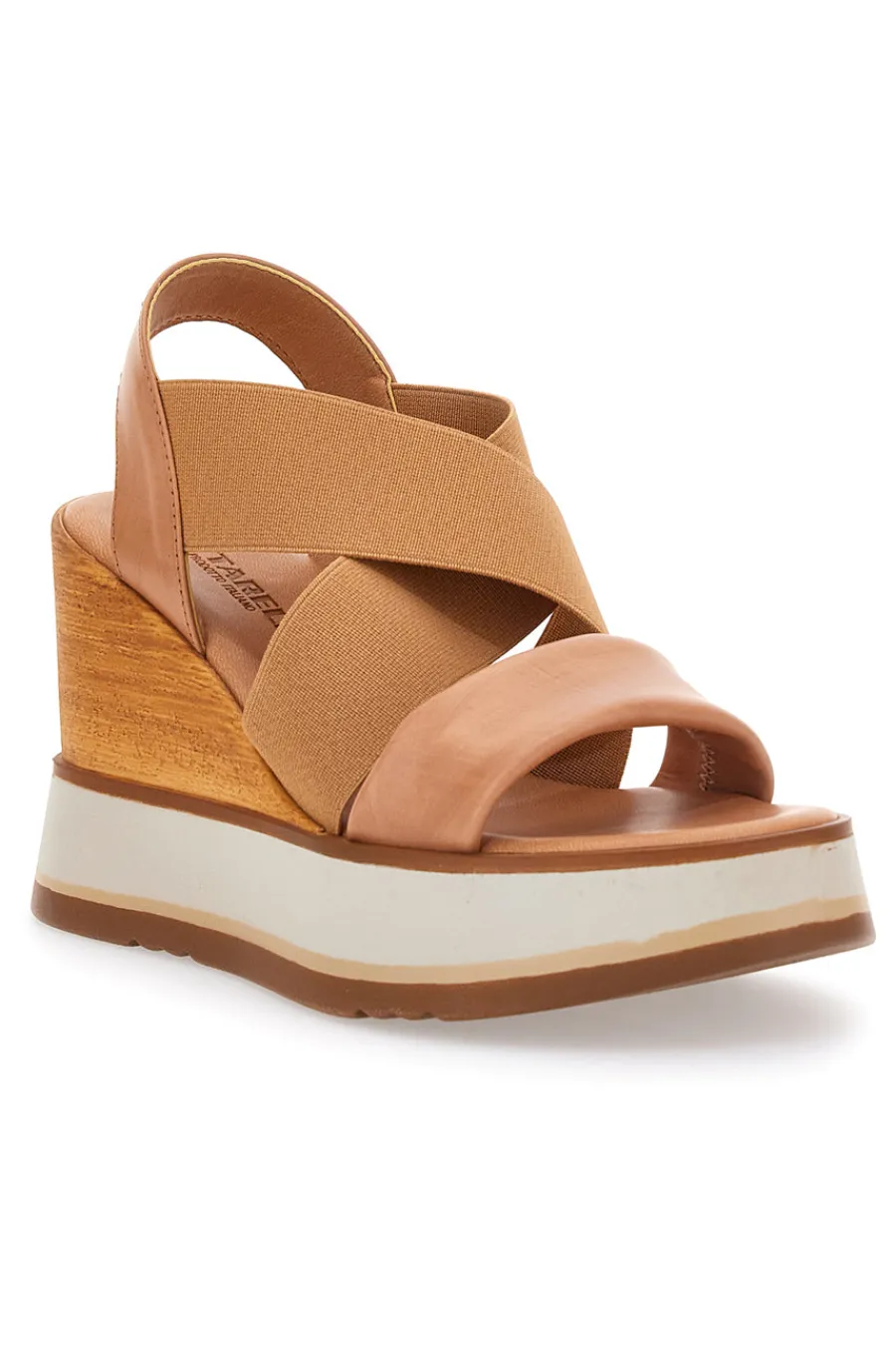 Sandali Beige Con Zeppa 24953-PITTARELLO