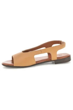 Sandali in vera pelle con fascia e inserto laterale 225620-PITTARELLO LOOK Clearance