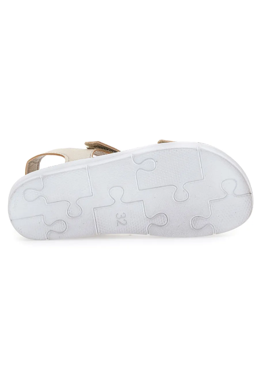 Sandali Beige Oro Con Chiusura Strappo 25 Cj-INBLU Best