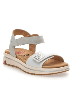 Sandali bianchi con cinturino 67172670802-RELIFE