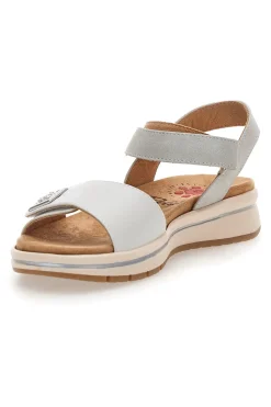 Sandali bianchi con cinturino 67172670802-RELIFE