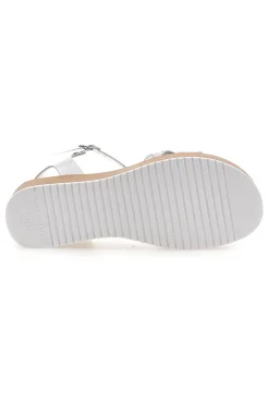 Sandali Bianchi con Cinturino 3420-MIO TEMPO Clearance