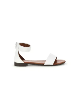 Sandali bianchi con fascia e cinturino 225495-PITTARELLO LOOK Clearance