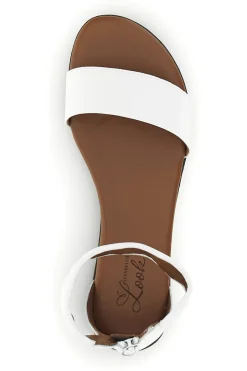 Sandali bianchi con fascia e cinturino 225495-PITTARELLO LOOK Clearance