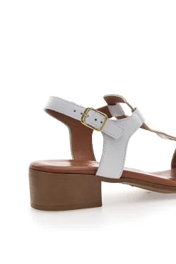 Sandali Bianchi con Tomaia in Pelle 244295-PITTARELLO LOOK Discount