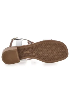 Sandali Bianchi con Tomaia in Pelle 244295-PITTARELLO LOOK Discount