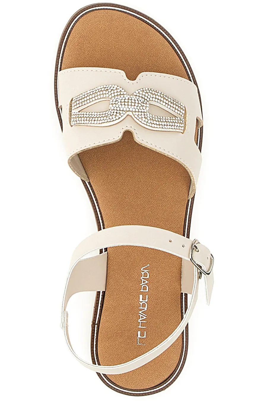 Sandali Bianco Avorio da Donna 5428-LE HAVRE PARIS Discount