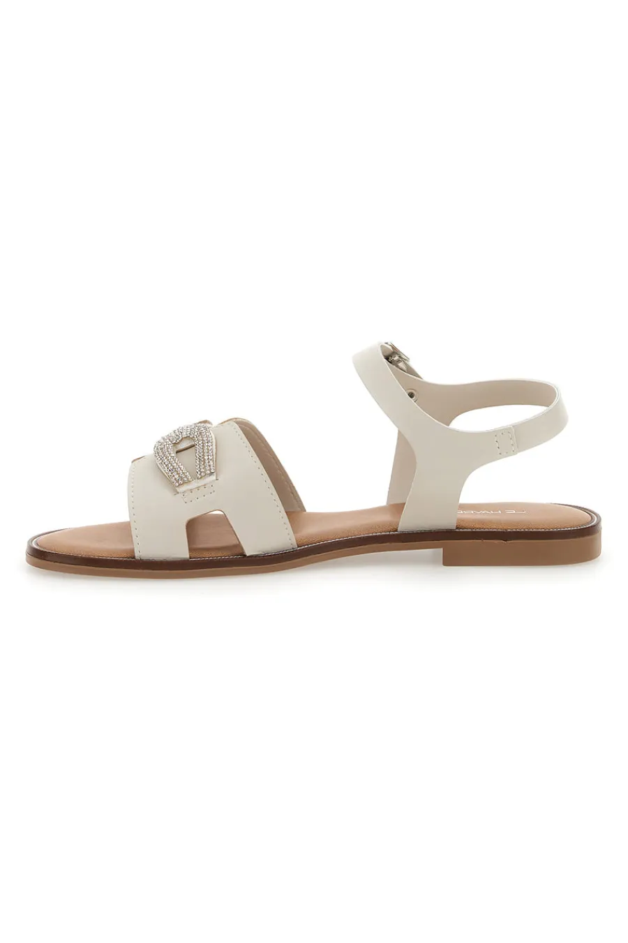 Sandali Bianco Avorio da Donna 5428-LE HAVRE PARIS Discount