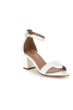 Sandali con fascia frontale e tacco largo P695-FIRST LADY Outlet