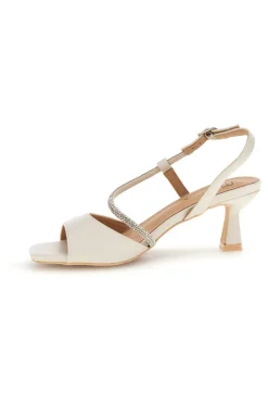 Sandali con strass 2332Q12-MON DIEU Outlet