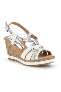 Sandali bianco Made in Italy con tomaia in pelle MK3226228-PITTARELLO LOOK Online