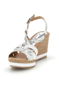 Sandali bianco Made in Italy con tomaia in pelle MK3226228-PITTARELLO LOOK Online