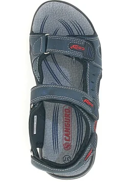 Sandali blu con chiusura a strappo CA1002-CANGURO New
