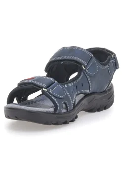 Sandali blu con chiusura a strappo CA1002-CANGURO New