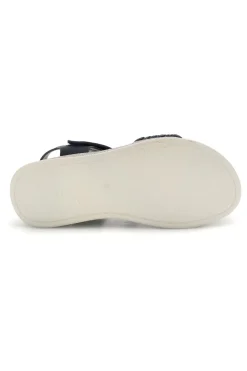 Sandali blu con fascia intrecciata suola comfort Bza9052612-PLOCADI