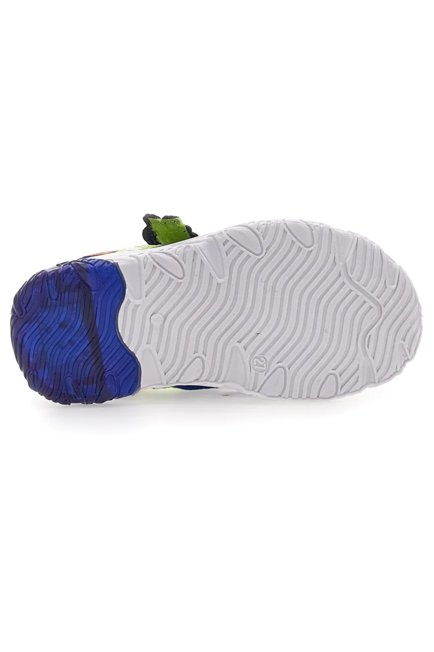 Sandali Blu Con Luci Dinosaur S8020131