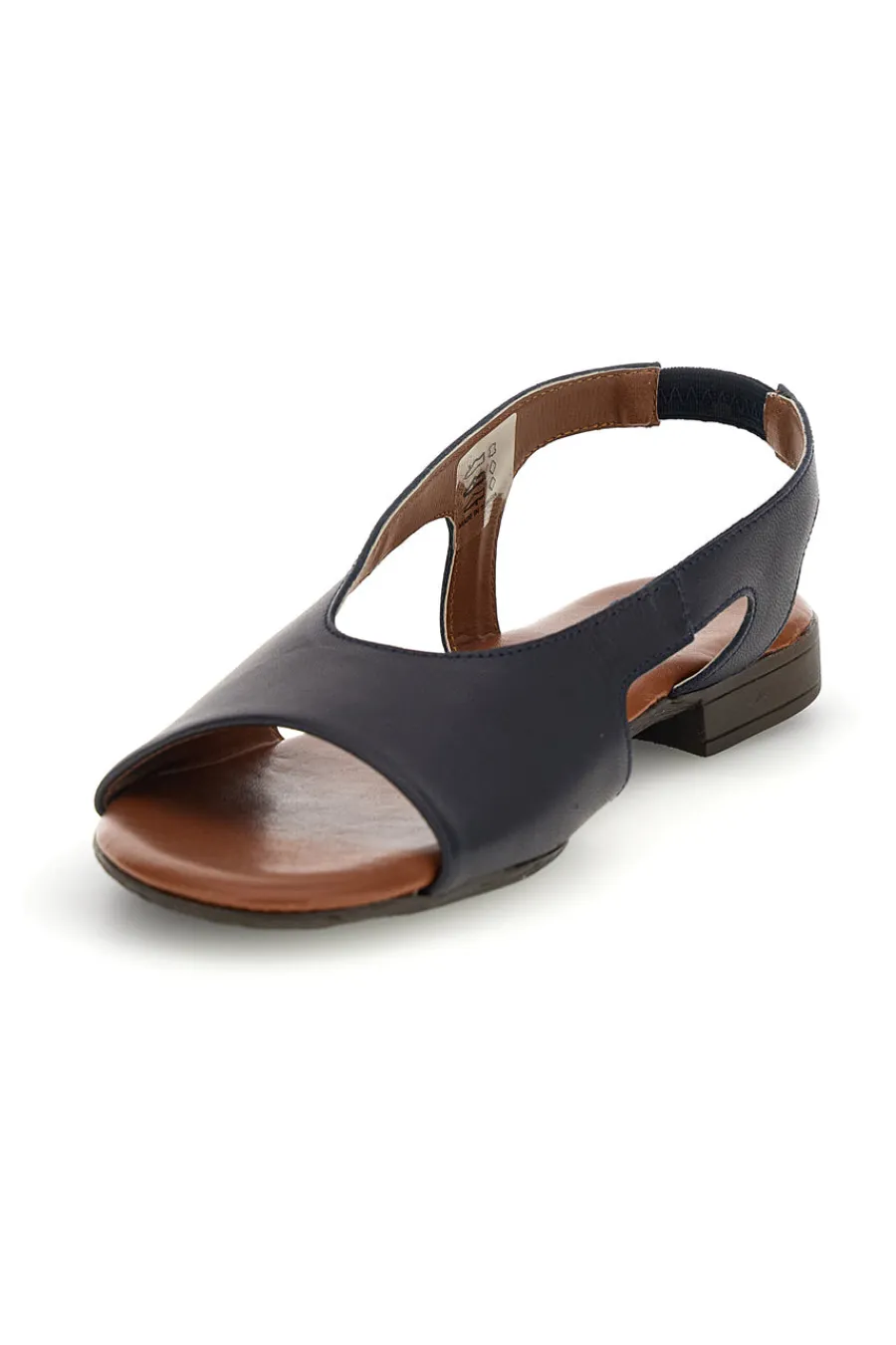 Sandali blu con tomaia in vera pelle 225620-PITTARELLO LOOK