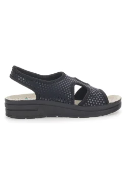 Sandali Blu con Tomaia in Vera Pelle 721-BIO UP Best