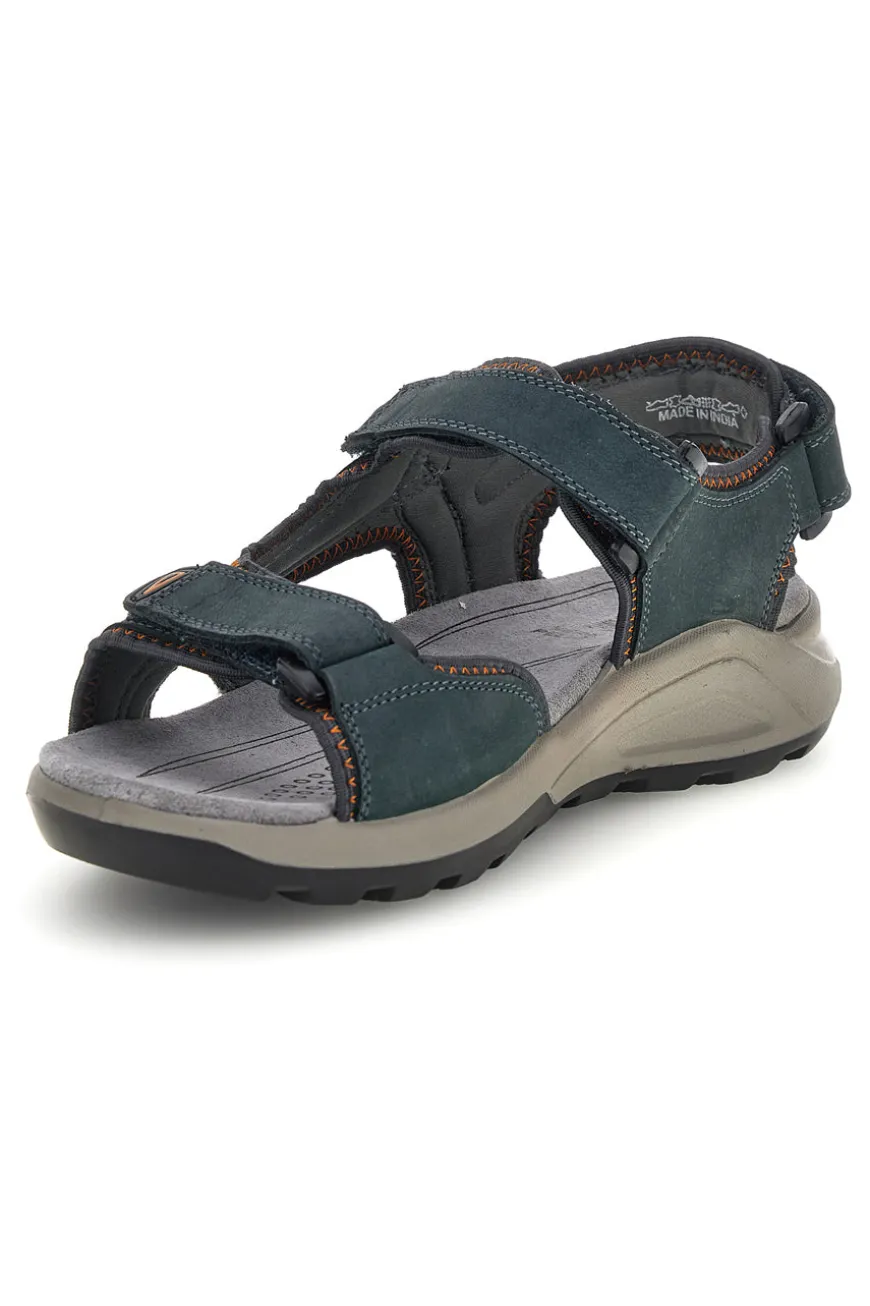 Sandali Blu in vera pelle Fly Dinamic FD505 da Uomo | Pittarello