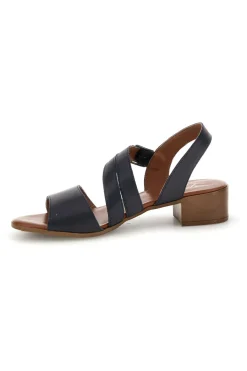 Sandali blu in vera pelle 243050-PITTARELLO LOOK Discount