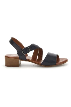 Sandali blu in vera pelle 243050-PITTARELLO LOOK Discount