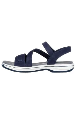 Sandali blu con fasce regolabili BAYSHORE BASIC NECESSITY-SKECHERS Clearance