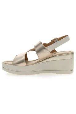 Sandali Champagne con Zeppa 7cm MK3313258-PITTARELLO LOOK Hot