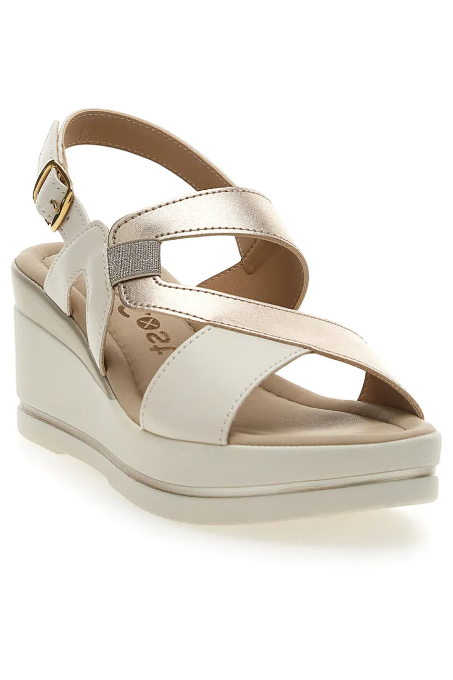 Sandali Champagne con Zeppa 7cm MK3313258-PITTARELLO LOOK Hot